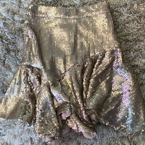 Mommie and me, child skirt sequin